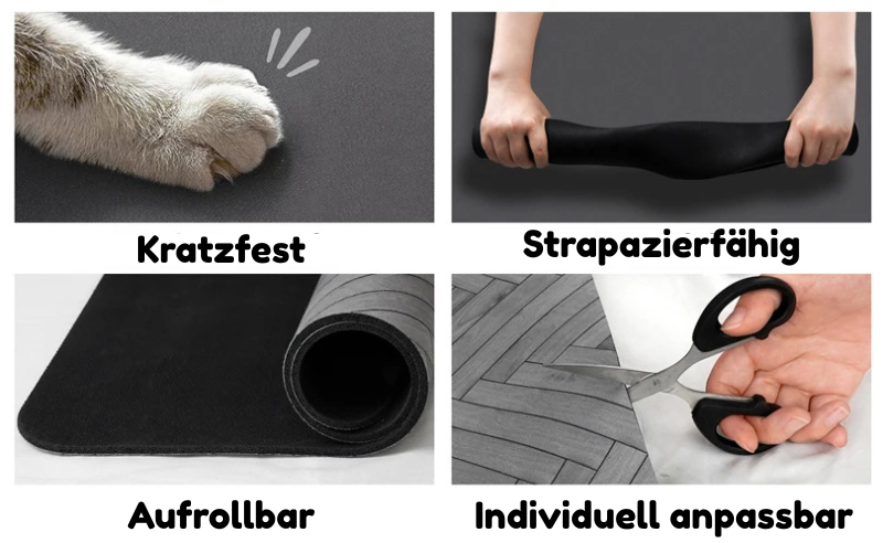 Wasserabweisende Napfmatte